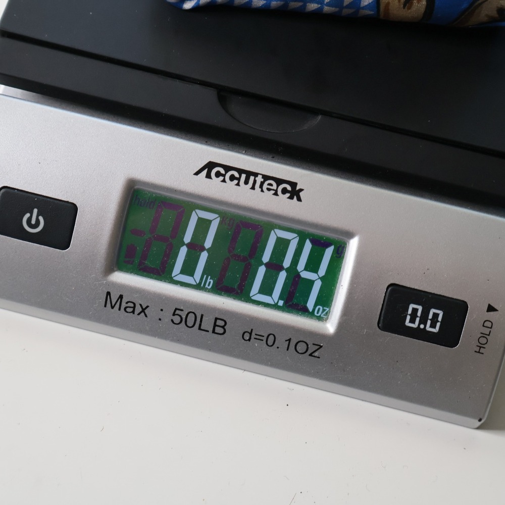 Vintage Blue Gold Baroque Geometric Print Square Scarf 28.5" Old Money Retro VTG - Picture 3 of 3